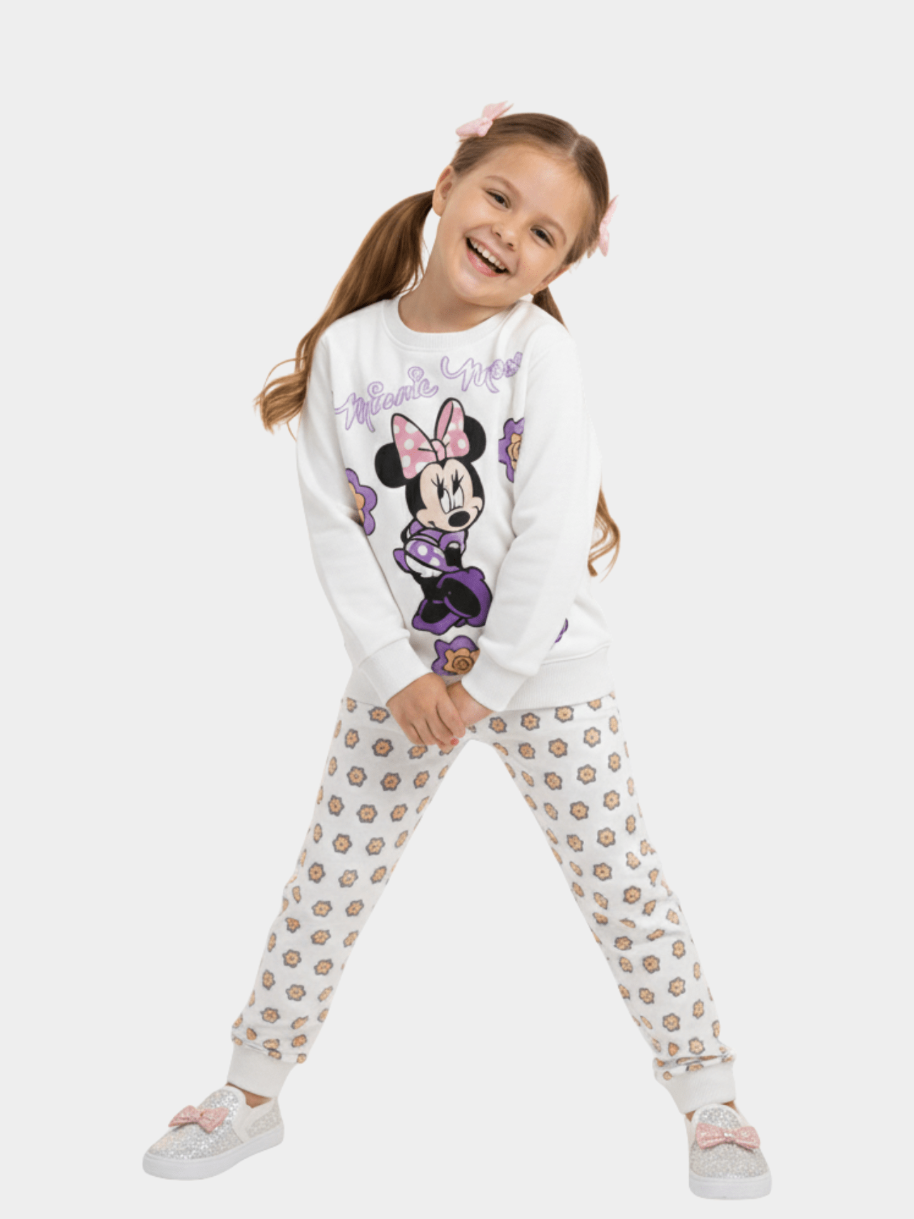 Kids' Minnie Mouse Sweatshirt & Pant Set