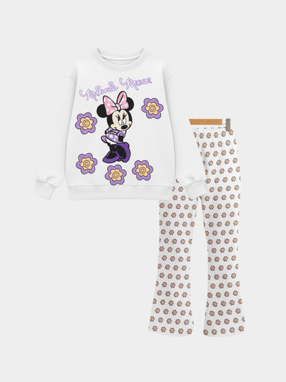 Kids' Minnie Mouse Sweatshirt & Pant Set