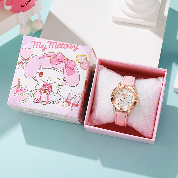 Kids My Melody Watch with Gift Box - Pink