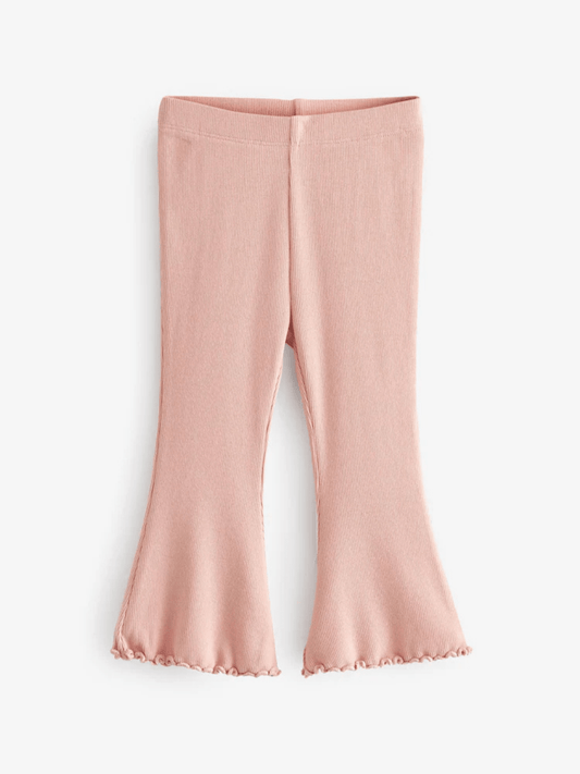Kids Pink Petal Ruffle Pants (3yrs - 12yrs)