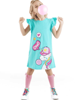 Kids Printed Floral Dresses