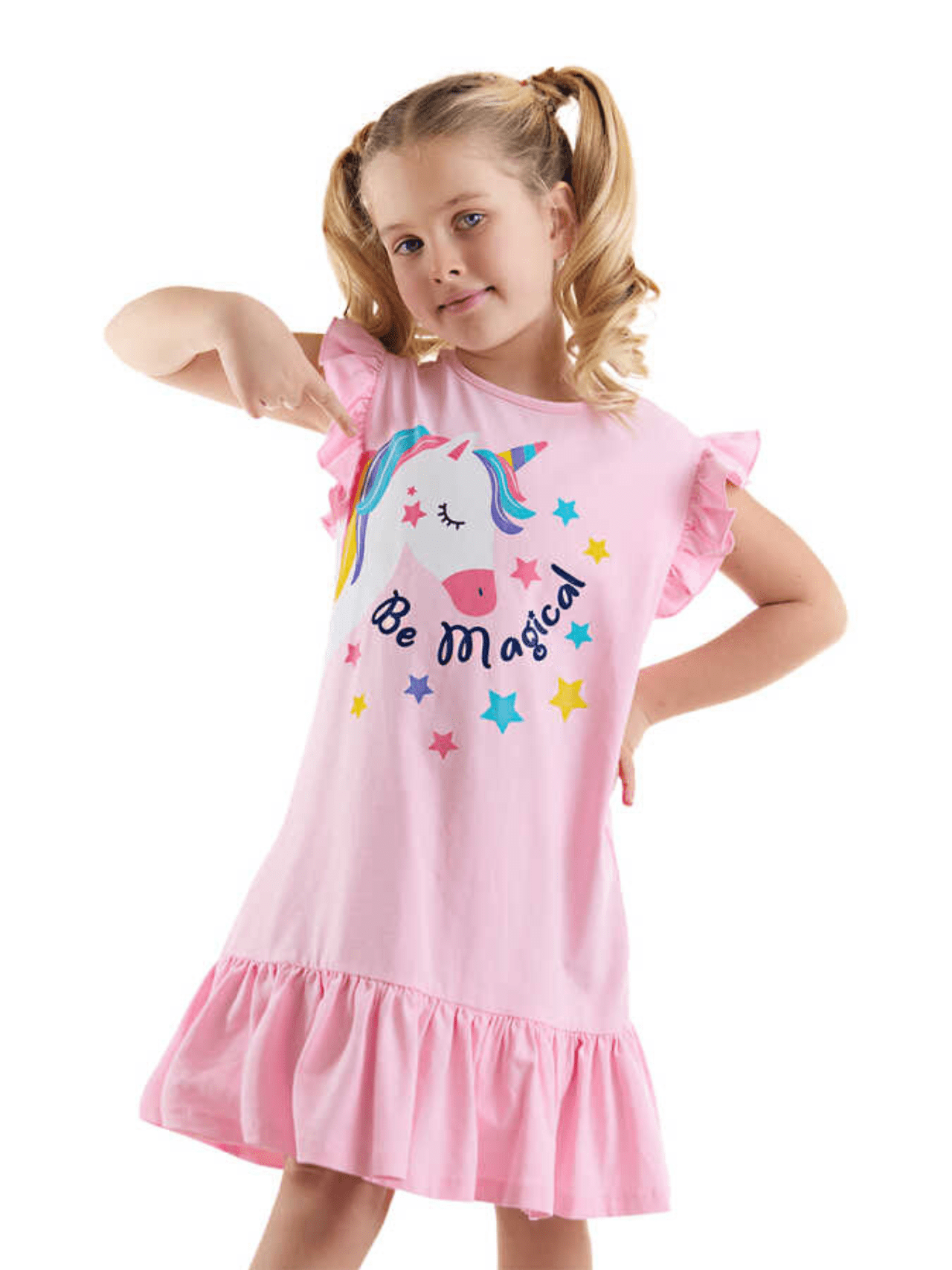 Kids Printed Floral Dresses