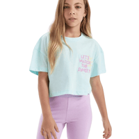 Kids Printed SKy Color T-shirt Set (6mths - 12yrs)
