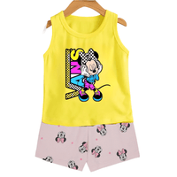 Kids Printed Yellow Color T-shirt Set (6mths - 12yrs)