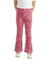 Kids Rose Pink Flared Printed Pant (3yrs - 12yrs)