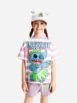 Kids Stitch Printed T-shirt & Pant Set (2yrs - 10yrs)