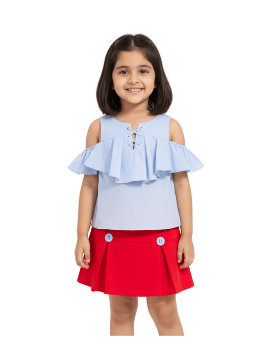 Kids Stylish Skirt set (6mths - 6yrs)