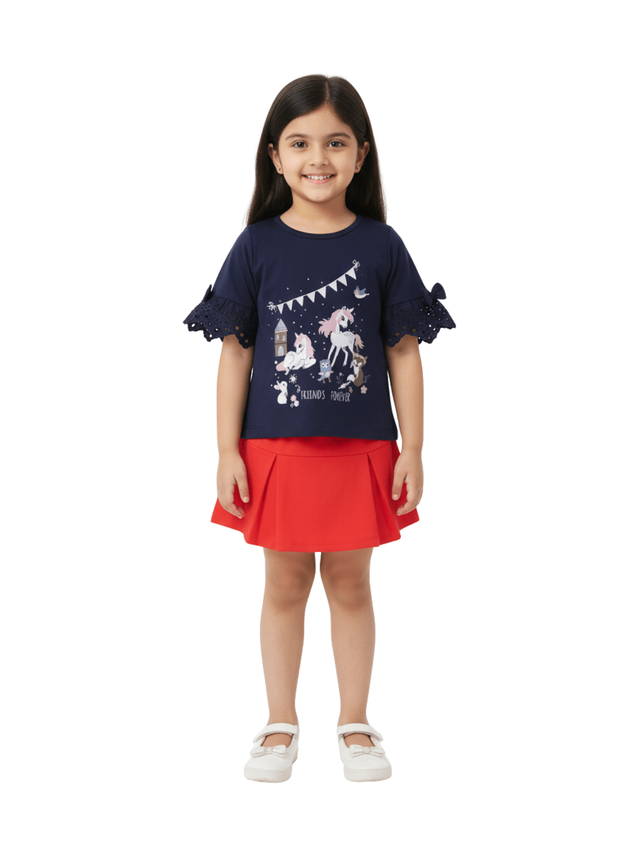 Kids Stylish Skirt set (6mths - 6yrs)