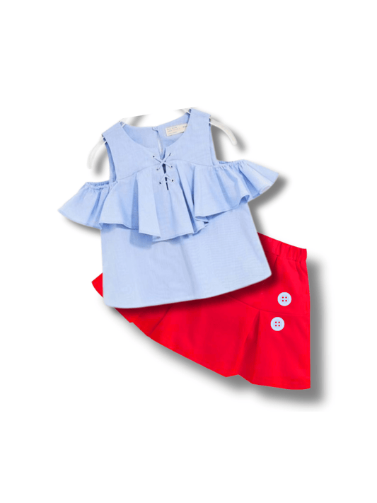 Kids Stylish Skirt set (6mths - 6yrs)
