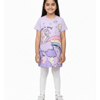 Kids Unicorn Floral Dress (6mths - 6yrs)