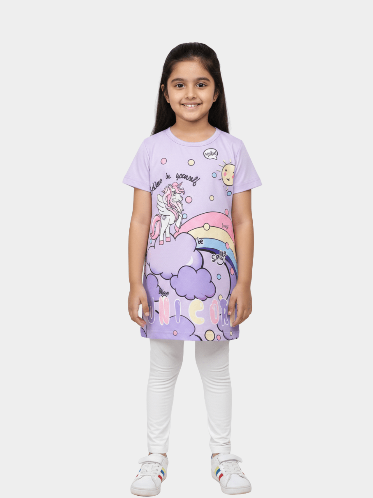 Kids Unicorn Floral Dress (6mths - 6yrs)
