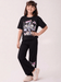 Kuromi Girls Long Pyjamas - Black