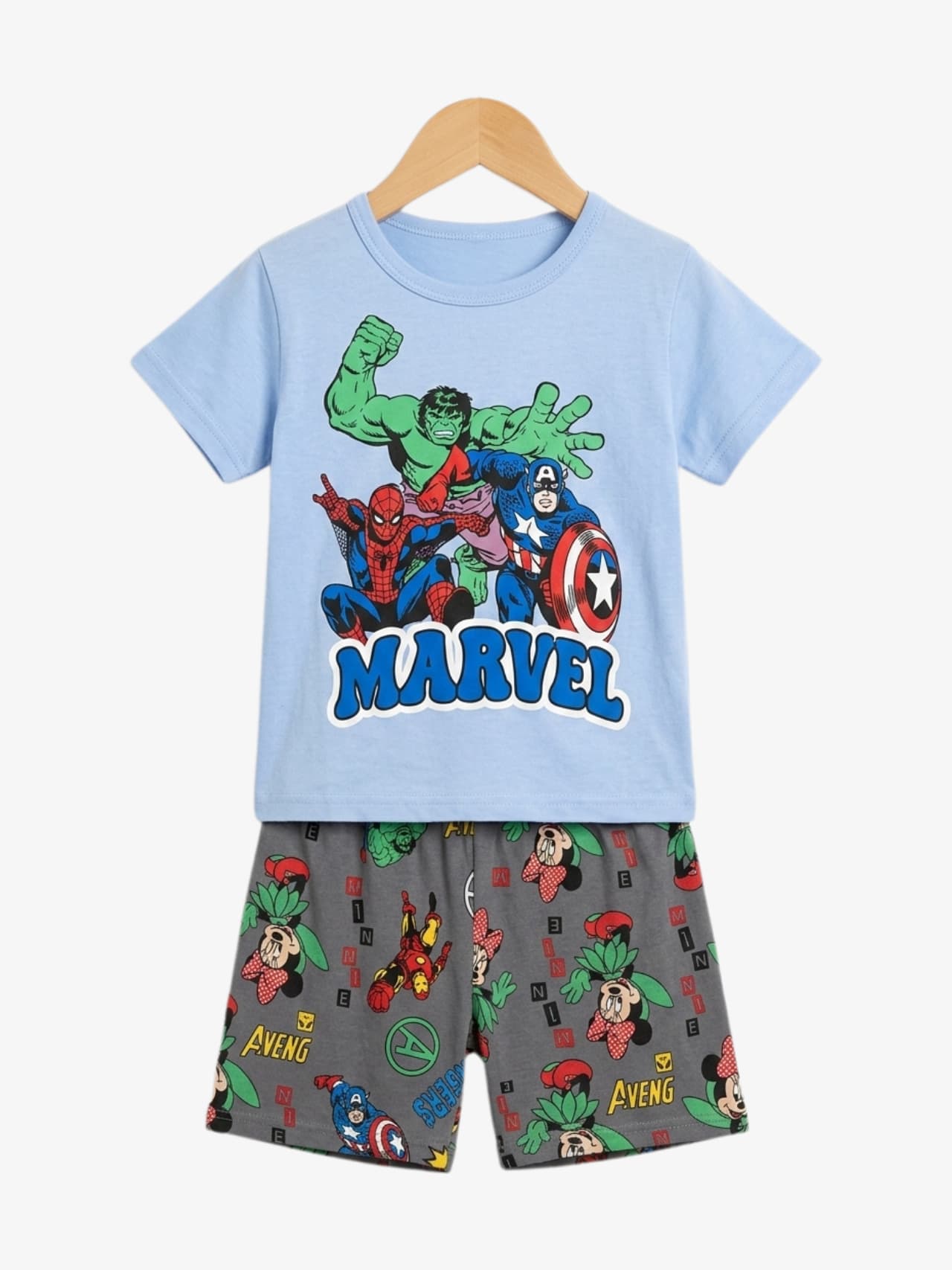 Marvel Avengers T-Shirt Set