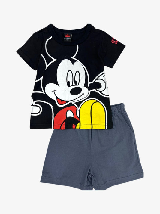 Mickey Black T-Shirt Set