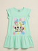 Mickey & Friends Tiered Graphic Dress - Mint