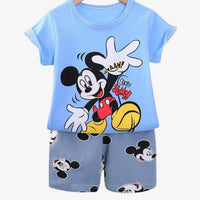 Mickey Let's Jump T-Shirt Set