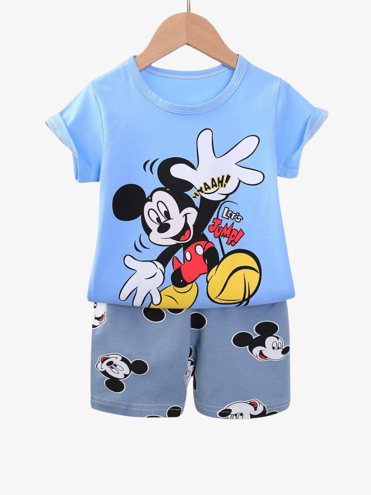 Mickey Let's Jump T-Shirt Set