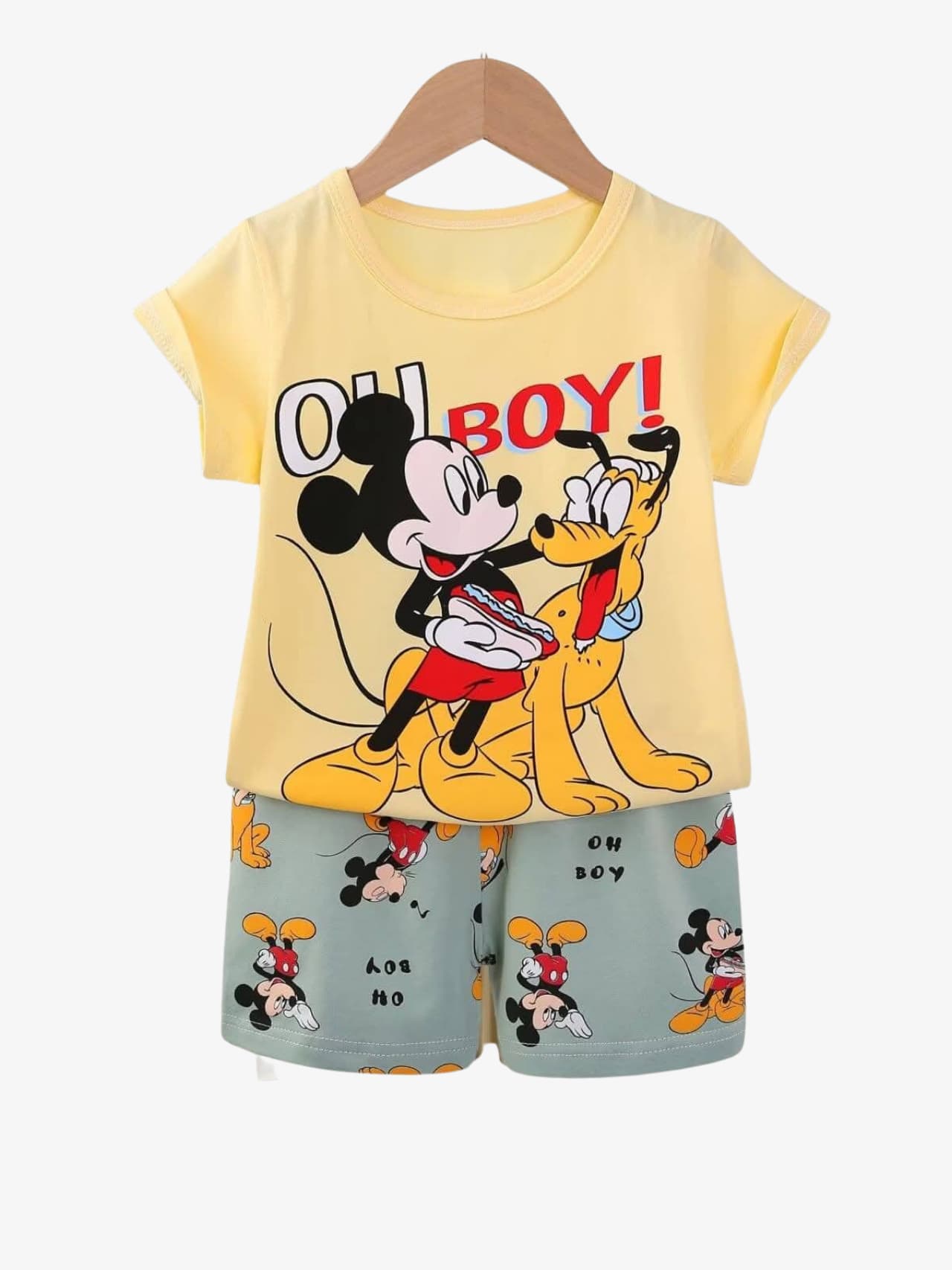Mickey Oh Boy T-Shirt Set