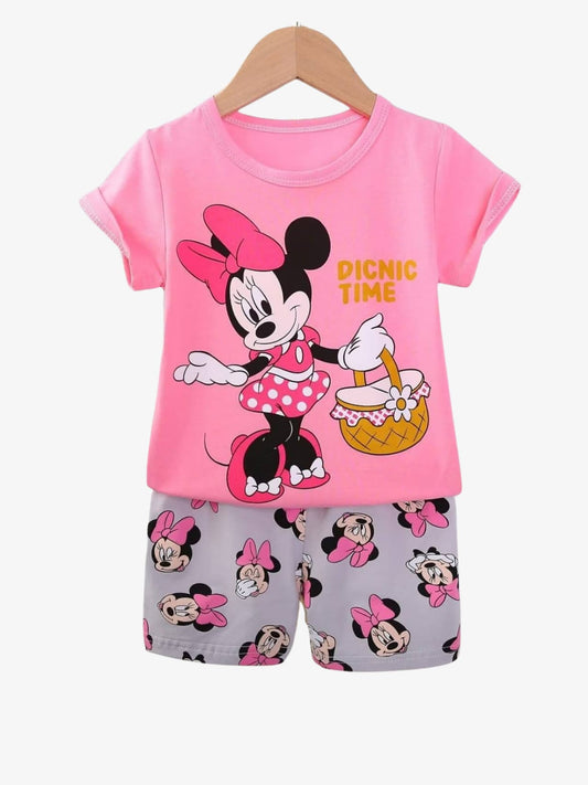 Minnie Picnic Time T-Shirt Set