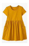 Musterd Yellow Sunny Pockets Toddler Dress