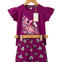 Butterfly Bloom Tee Set