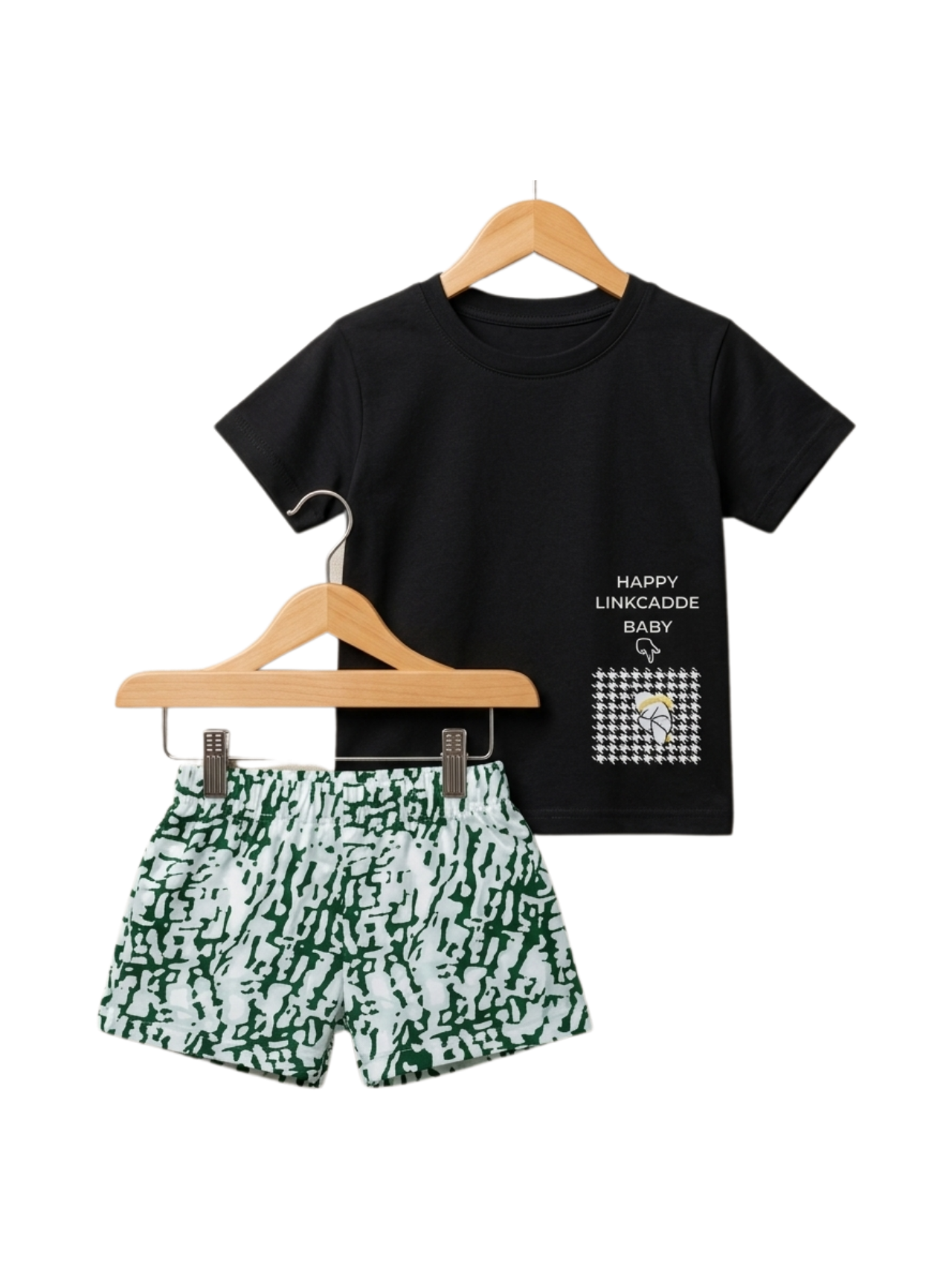 Linkcadde Print Tee Set