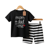 Mom Dad Me Tee Set
