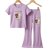 Bear Hug Print Outfit Set