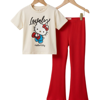 Lovely Kitty Bow Outfit Set