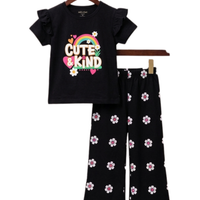 Cute and Kind Floral Outfit Set