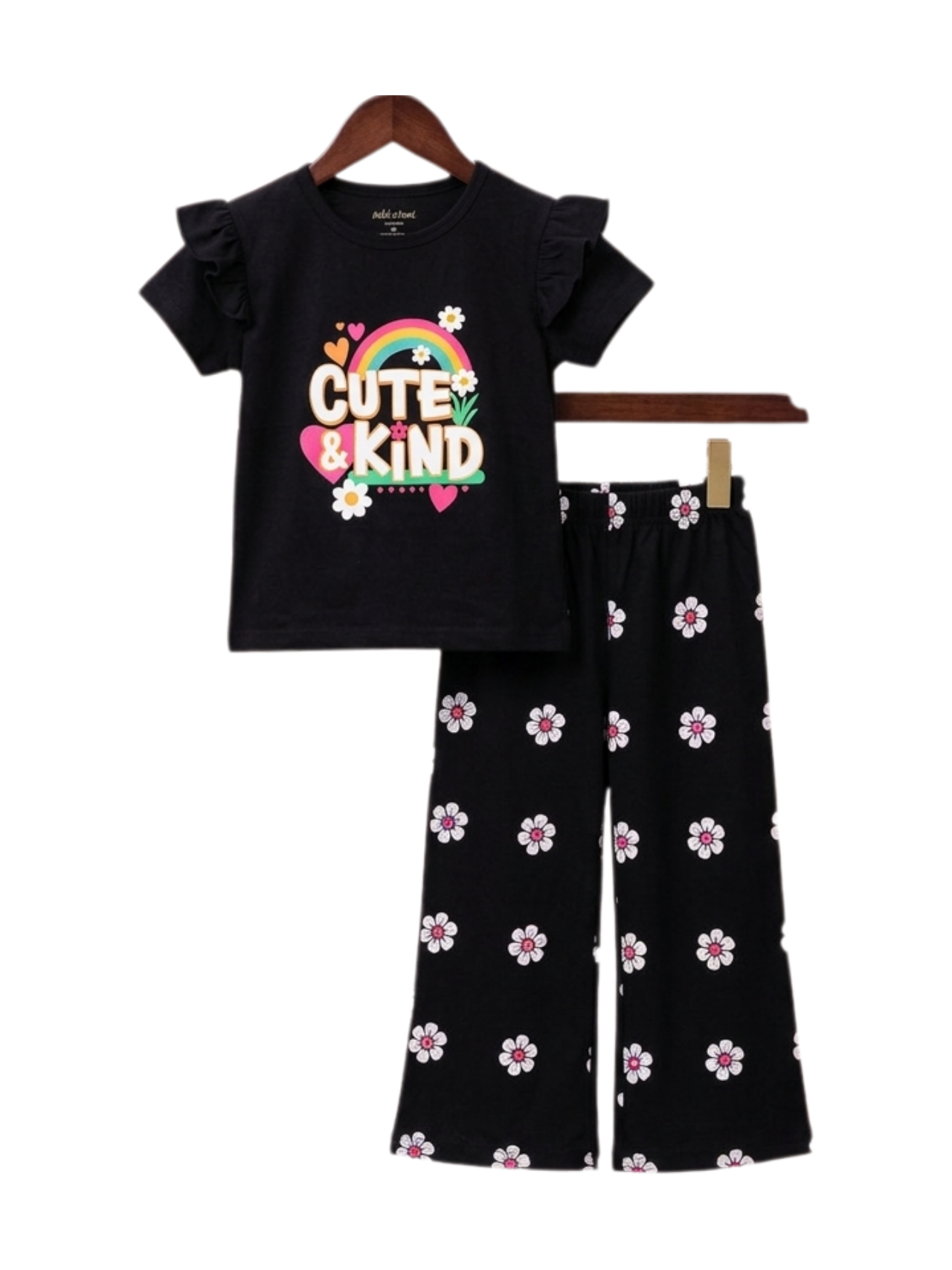 Cute and Kind Floral Outfit Set