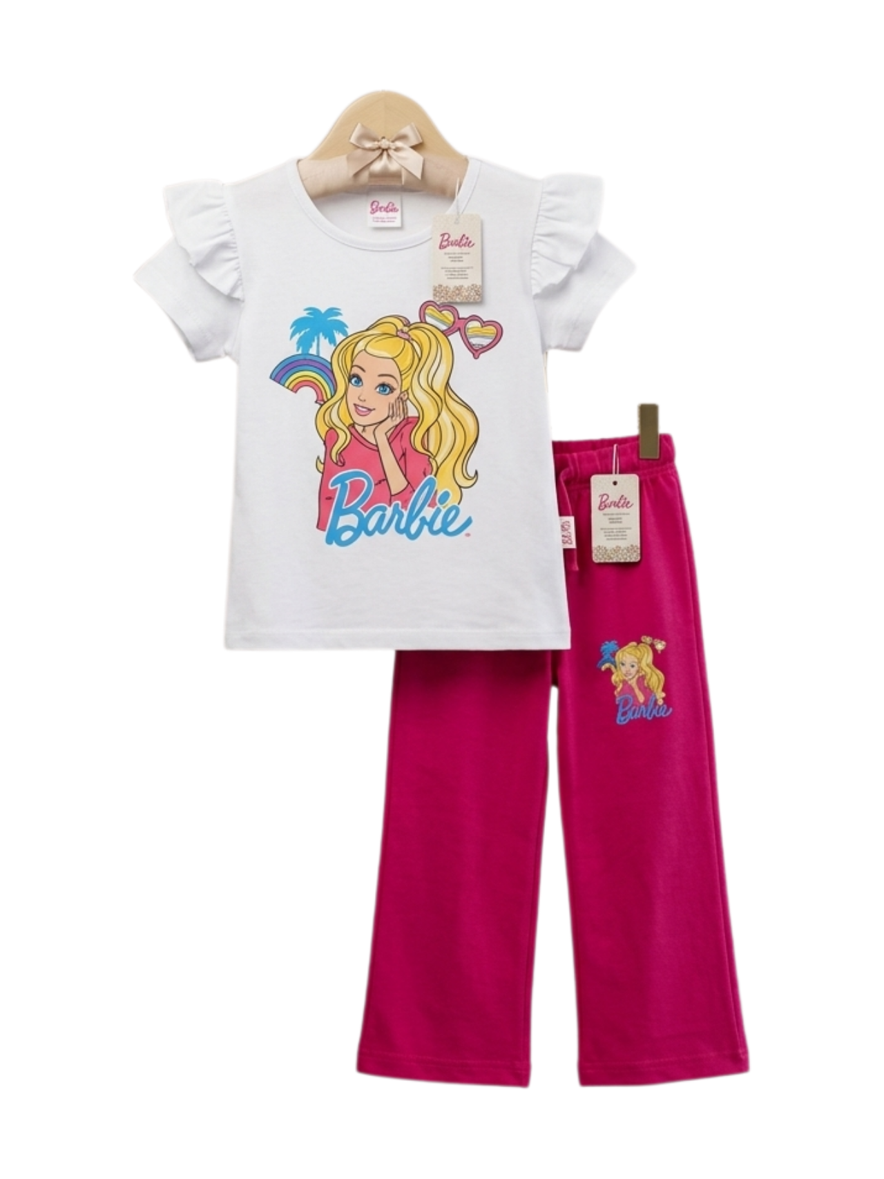 Fashion Doll Print Outfit Set