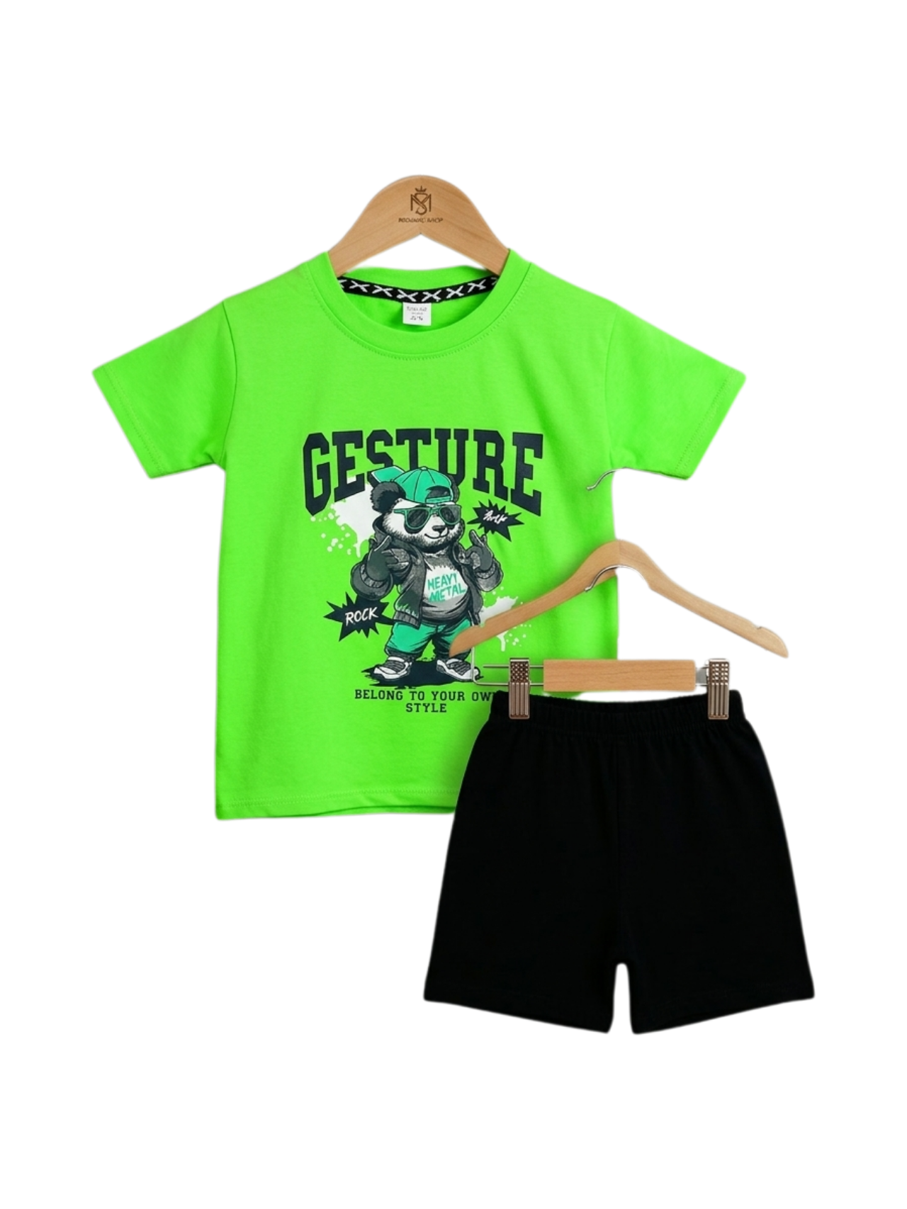 Gesture Panda Tee Set