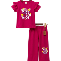 Nice to Be Nice Floral Outfit Set