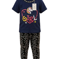 Unicorn Heart Navy Set