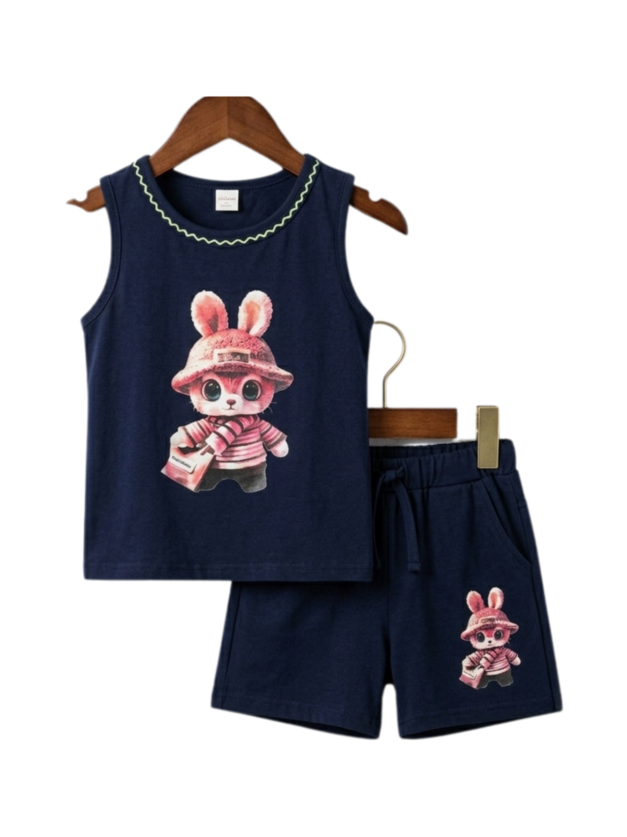 Bunny Navy Tank Set