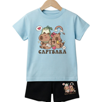 Capybara Blue Set