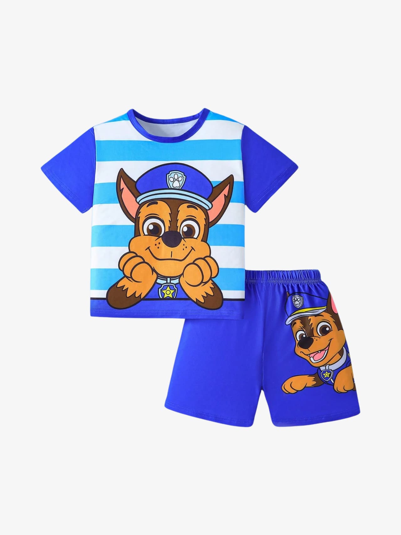 Paw Patrol Chase Stripe T-Shirt Set
