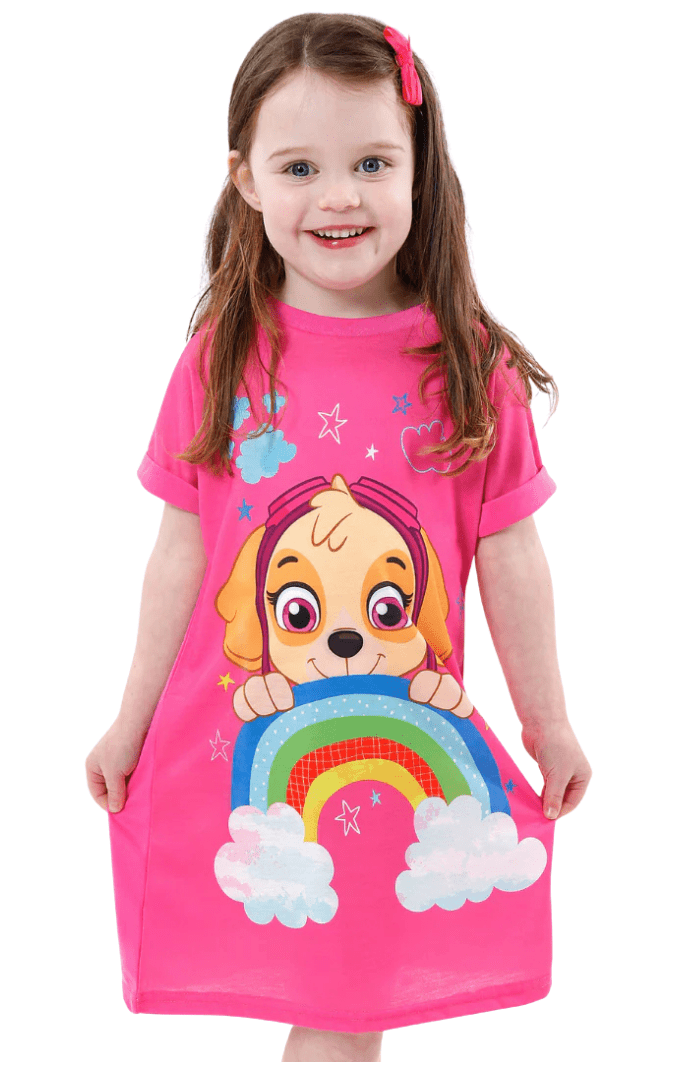 Paw Patrol Printed Night Dresses