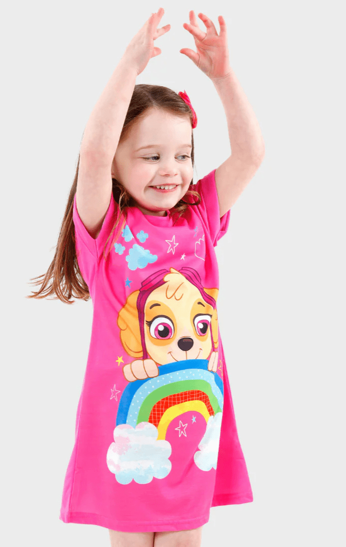 Paw Patrol Printed Night Dresses