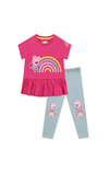 Peppa Pig Rainbow Top And Leggings