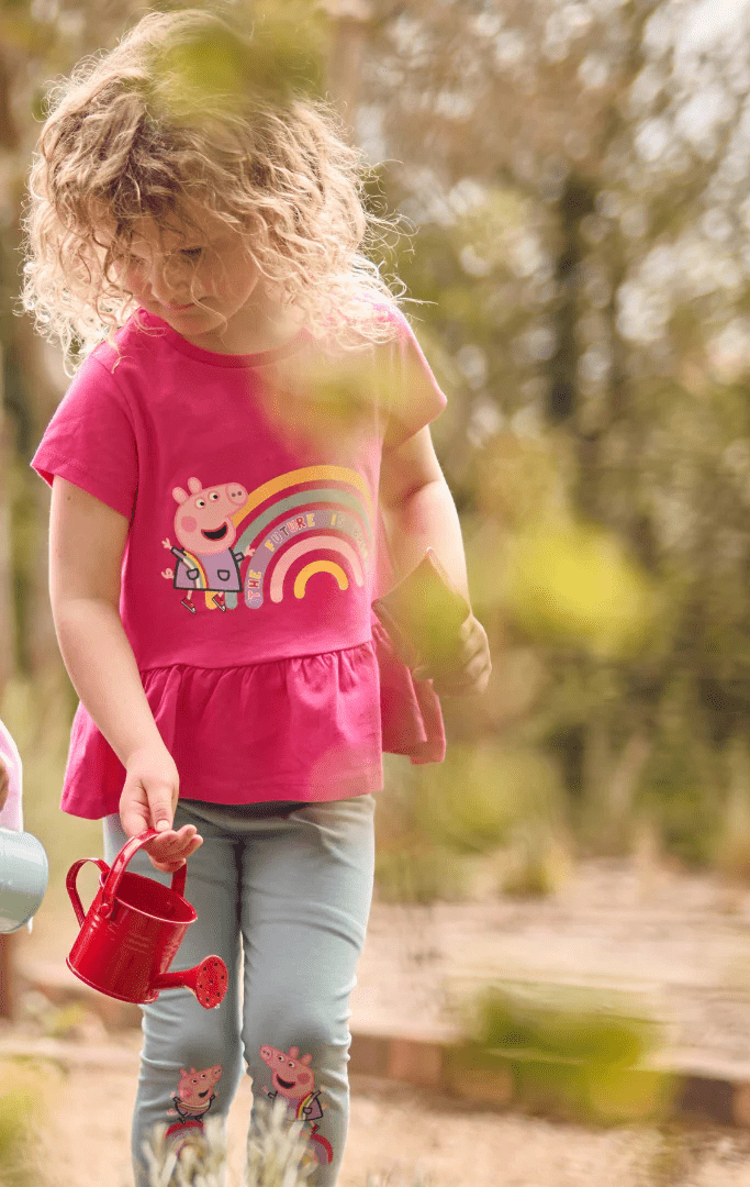 Peppa Pig Rainbow Top And Leggings