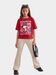 Red Peanuts Snoopy Floral Flare Set (3 - 12yrs)