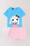 Roshkosh 2pcs Doll Printed T-shirt Set For Girls