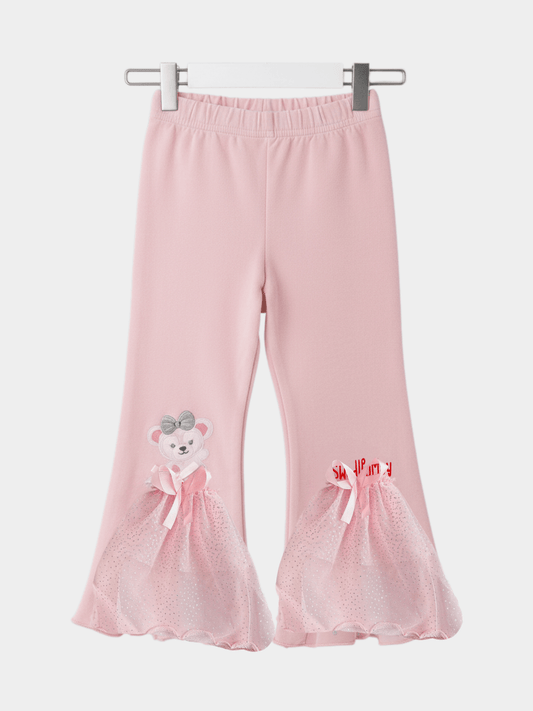 ShellieMay Pink Flare Pants