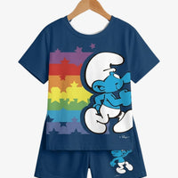 Smurf Rainbow T-Shirt Set