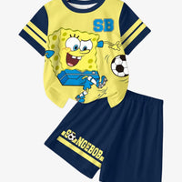 SpongeBob Soccer T-Shirt Set