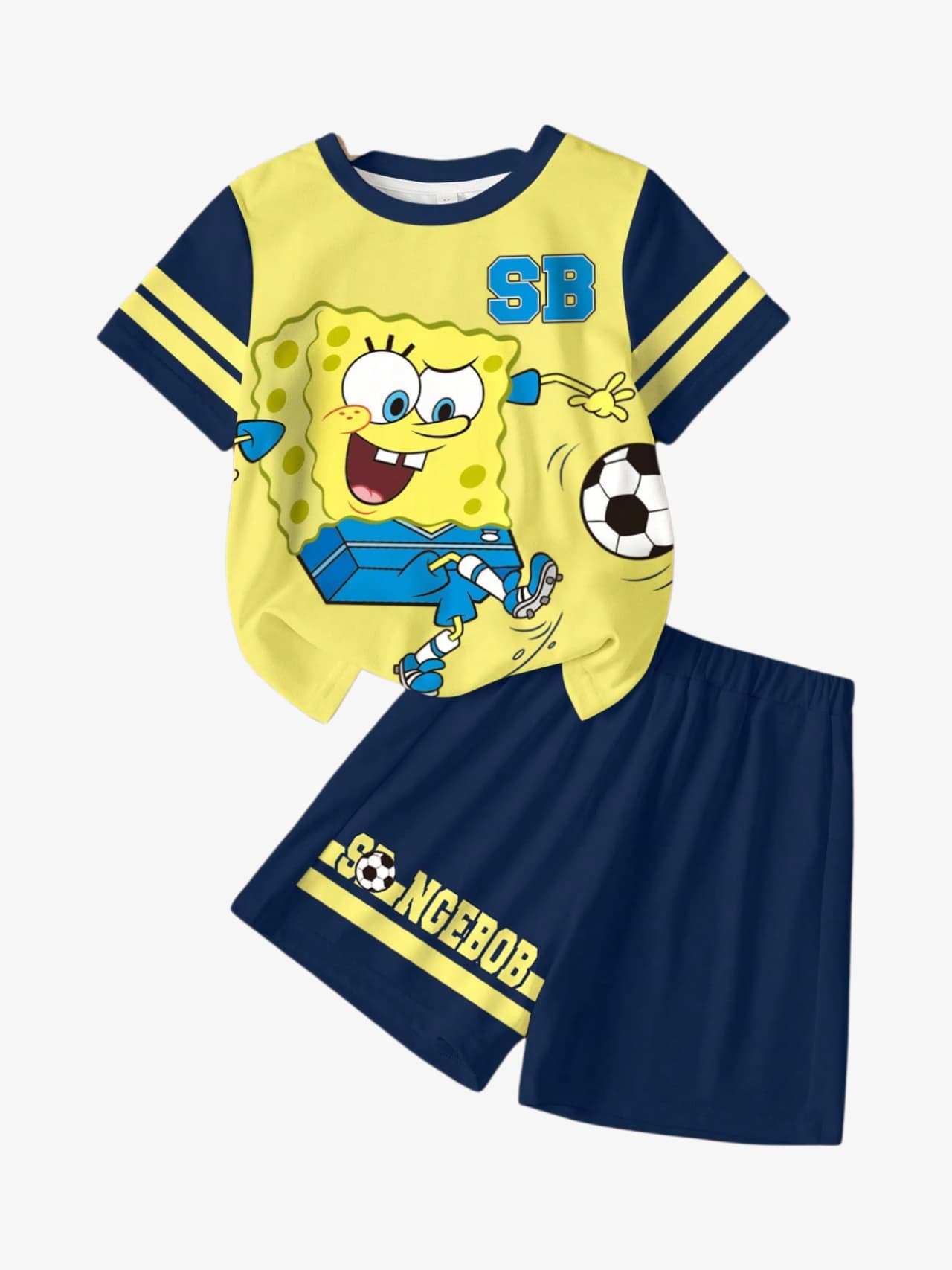 SpongeBob Soccer T-Shirt Set