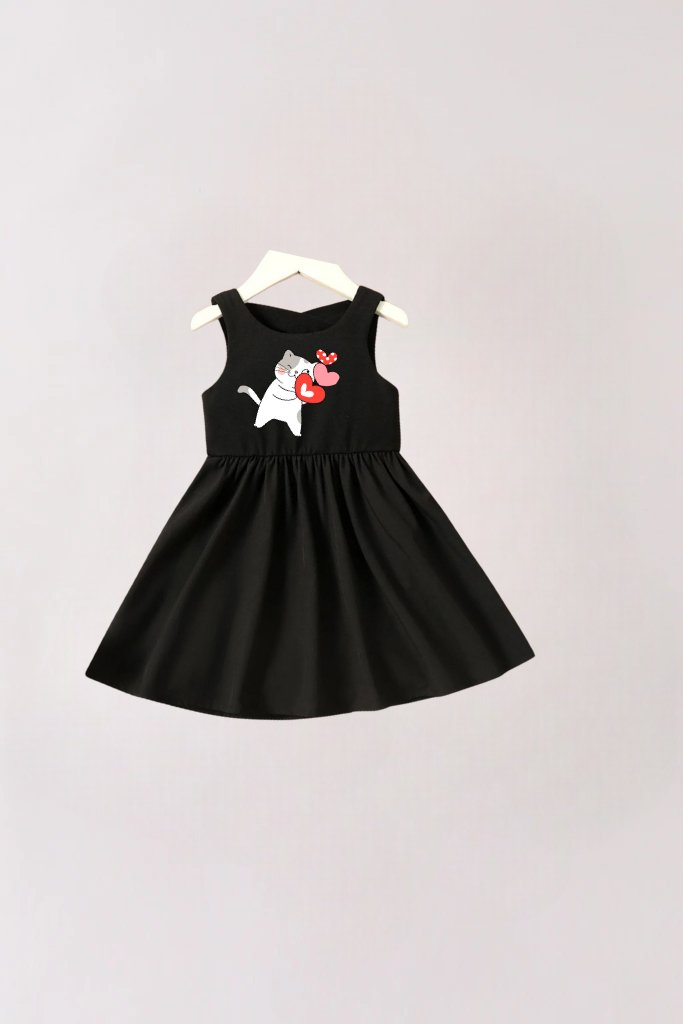 Stylish Floral Dress For Toddler Girls