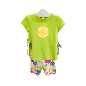 Stylish Kids Girls Tops With Quater Pant